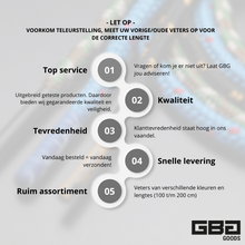Werk/Wandel/Berg Schoenen Veter - Zwart/Wit